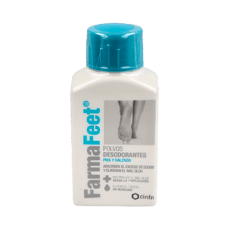 FARMAFEET Polvos Desodorantes Pies 75g | Farmaenvia