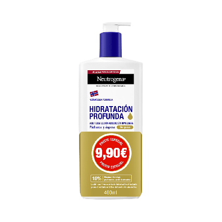 NEUTROGENA Hidratación Profunda Aceite Loción 400ml | Farmaenvia