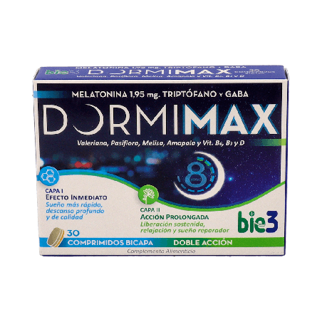 BIE3 Dormimax 30 Comprimidos | Farmaenvia
