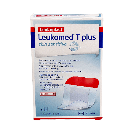 Leukomed T Plus Skin Sensit Apósito 5x7,2 cm | Farmaenvia