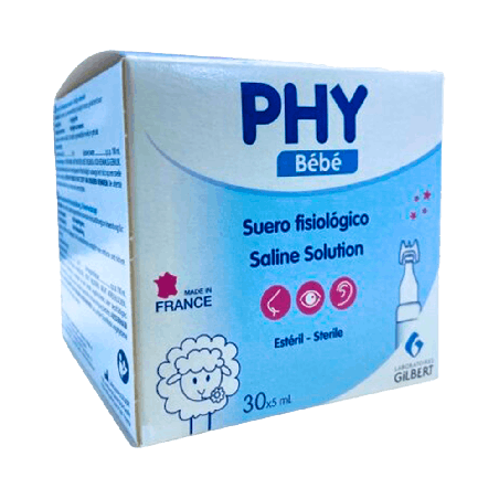 PHY Bebé Suero Fisiológico 30 Unidosis | Farmaenvia