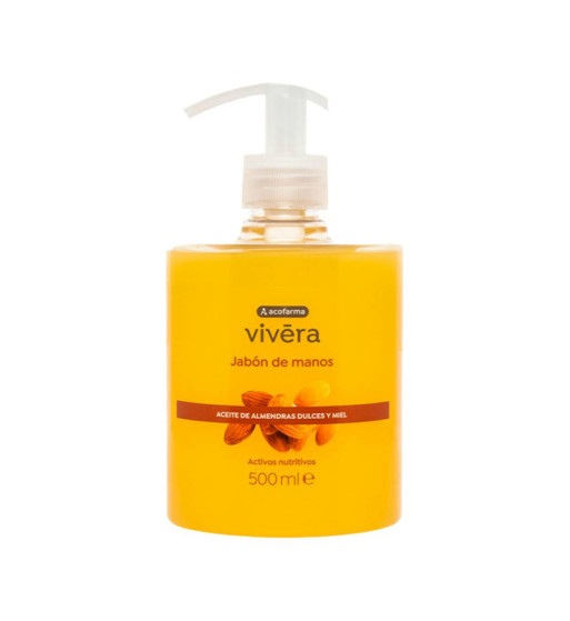 Acofarma Vivera Jabón De Manos Almendras Y Miel 500ml | Farmaenvia