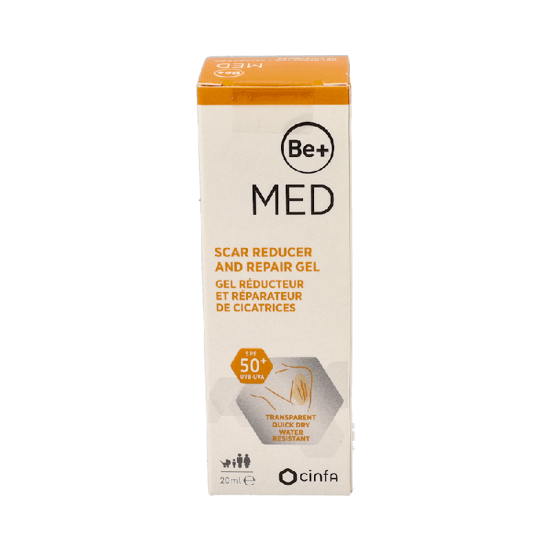 BE+ Gel Reductor y Reparador Cicatrices 20ml | Farmaenvia