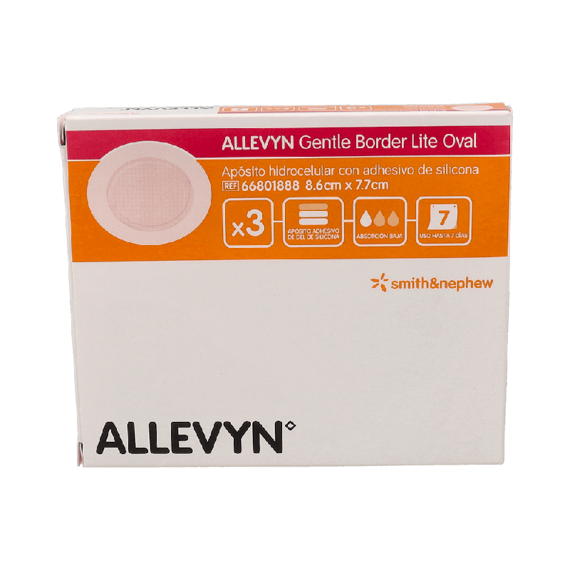 ALLEVYN Thin 5x6cm 3U - Apósito Hidrocelular | Farmaenvia