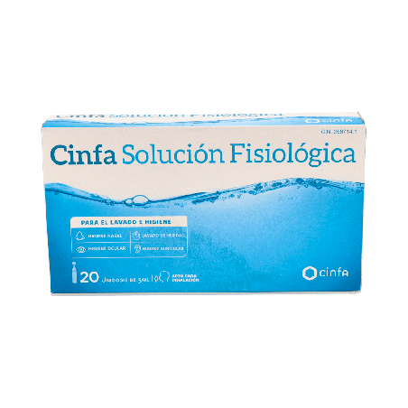 Cinfa Solución Fisiológica 20 Monodosis 5 ml | Farmaenvia