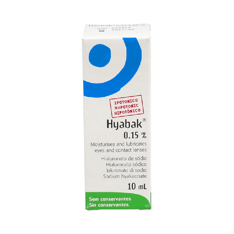HYABAK Solución Ocular Hialurónico 10ml | Farmaenvia