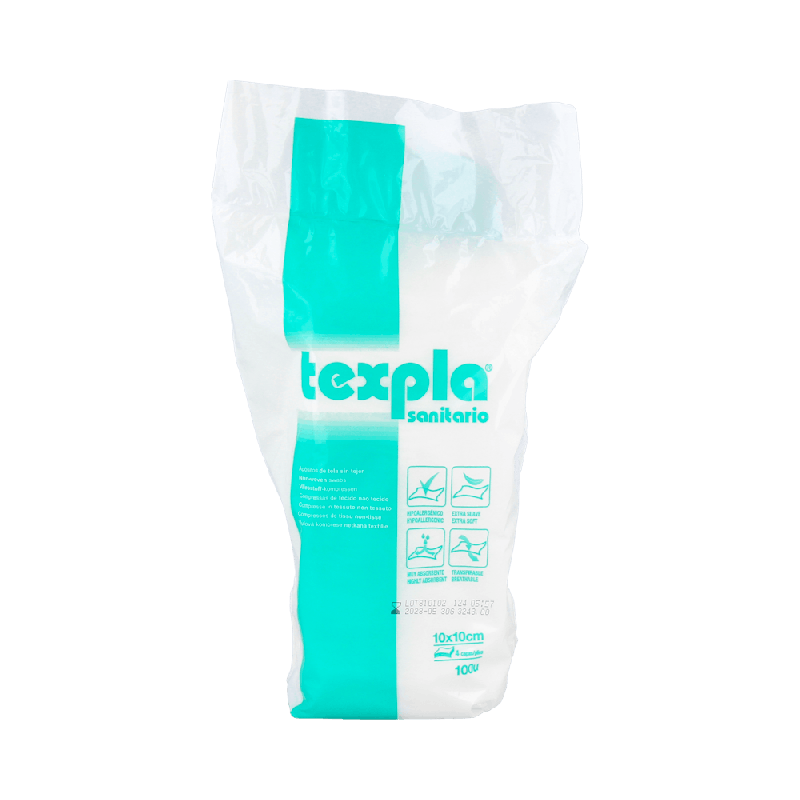 Texpla Apósito Sin Tejer 10x10 cm 100 Ud | Farmaenvia