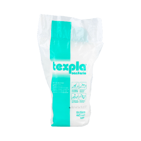 Texpla Apósito Sin Tejer 10x10 cm 100 Ud | Farmaenvia
