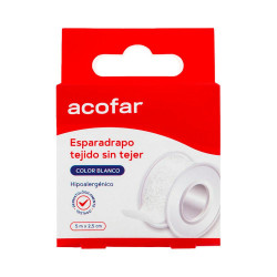 ACOFAR Esparadrapo Tejido Sin Tejer 5cm x 2,5m | Farmaenvia