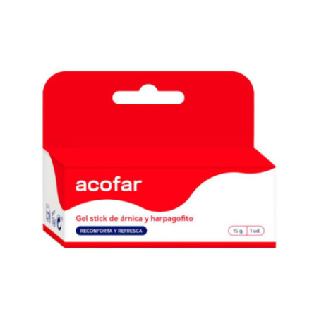 ACOFAR Árnica Stick Gel 15g | Alivio golpes | Farmaenvia