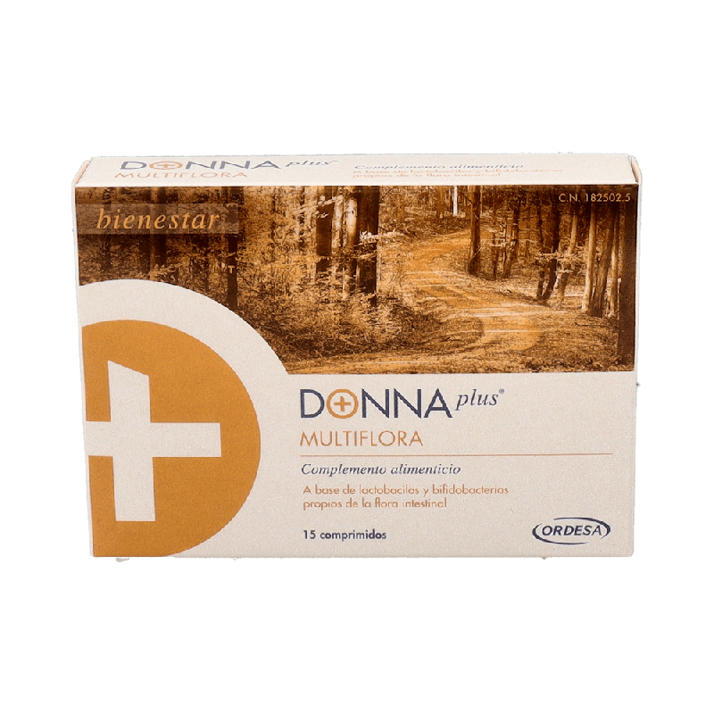 DONNA PLUS Multiflora 15 Comprimidos | Farmaenvia