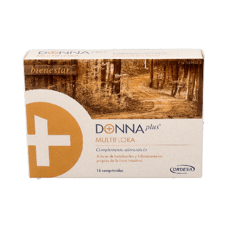DONNA PLUS Multiflora 15 Comprimidos | Farmaenvia