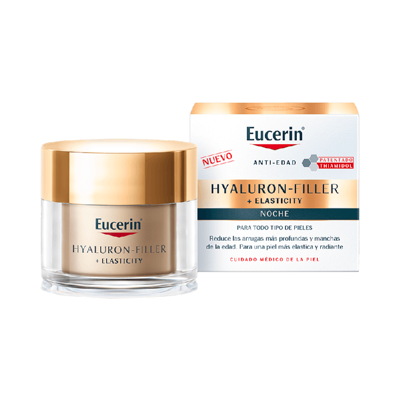Eucerin Hyaluron-Filler + Elasticity Noche 50ml | Farmaenvia