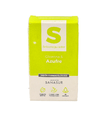 SANASUR Jabón Glicerina Azufre 100g | Farmaenvia