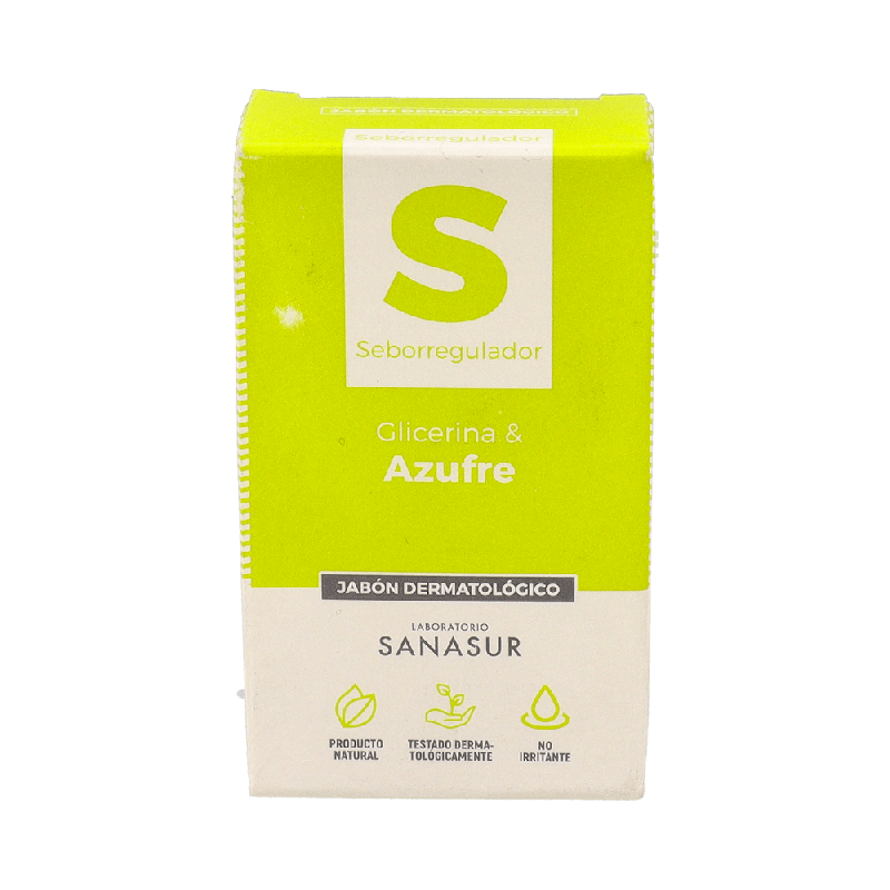 SANASUR Jabón Glicerina Azufre 100g | Farmaenvia