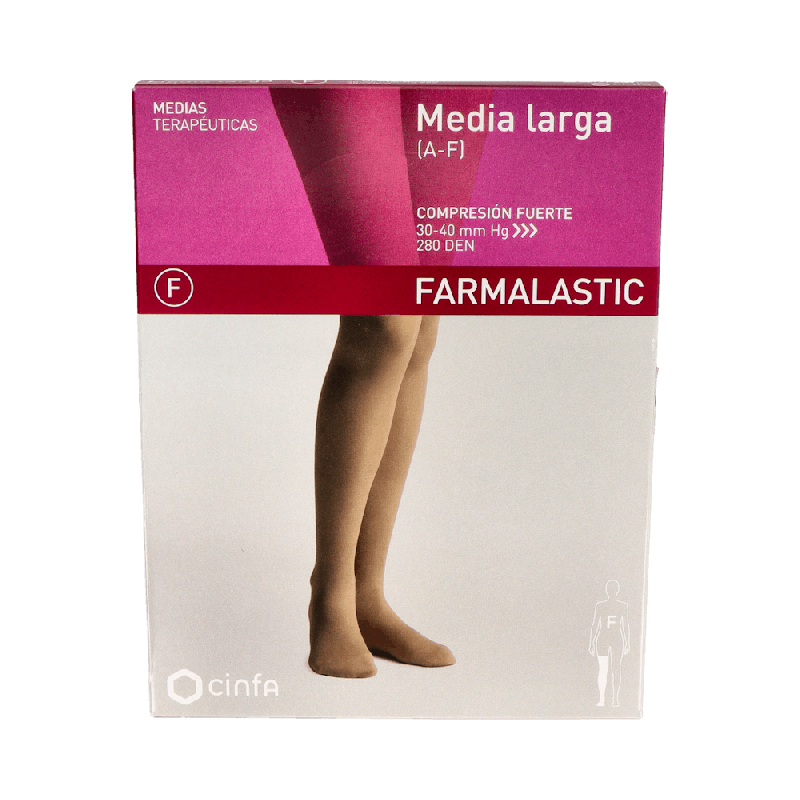 Medias Largas Compresión | Alivio Piernas Cansadas | Farmaenvia