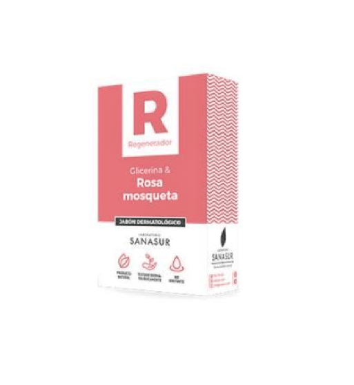 SANASUR JABON GLICERINA ROSA MOSQUET 100