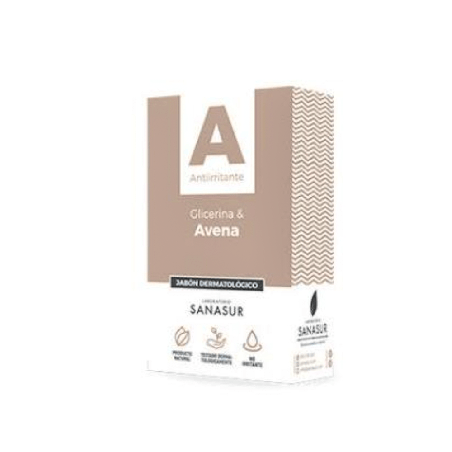 Jabón Glicerina Avena 100g | Limpieza Piel Sensible | Farmaenvia