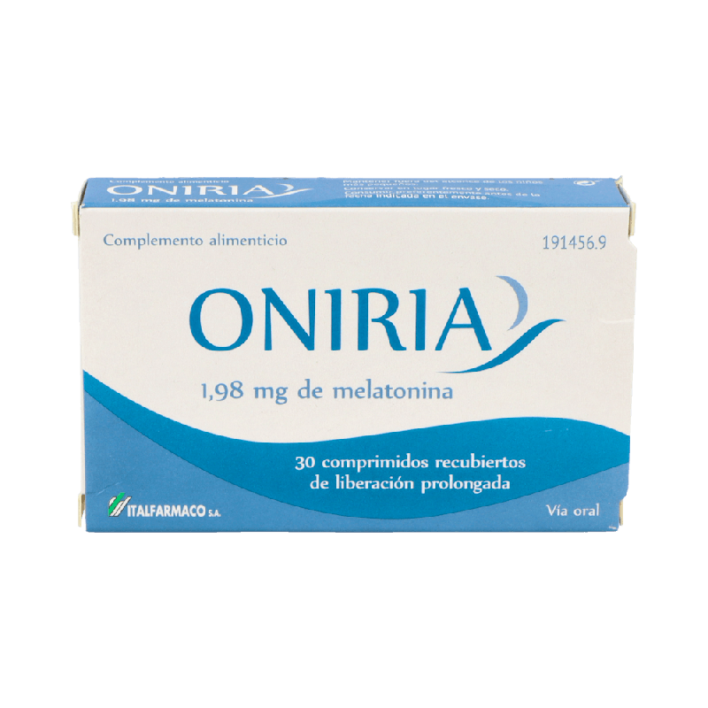 Oniria 30 Comp Recub - Melatonina para Insomnio | Farmaenvia