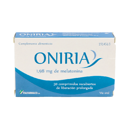 Oniria 30 Comp Recub - Melatonina para Insomnio | Farmaenvia