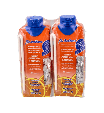 BIORALSUERO SABOR NARANJA BRIKS 3X200 ML