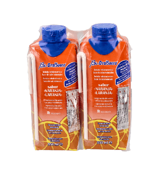 BIORALSUERO SABOR NARANJA BRIKS 3X200 ML
