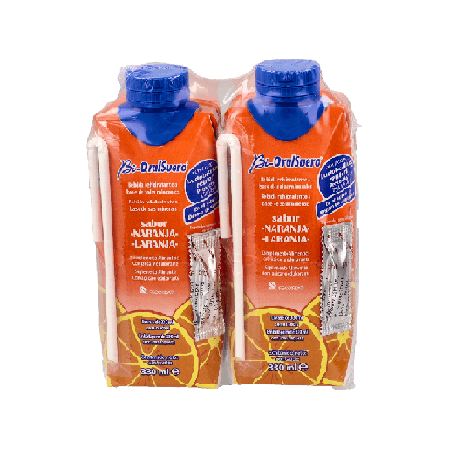 BIORALSUERO SABOR NARANJA BRIKS 3X200 ML