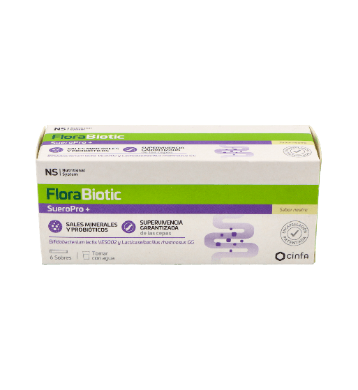 NS Florabiotic Sueropro+ 6 Sobres Neutro | Farmaenvia