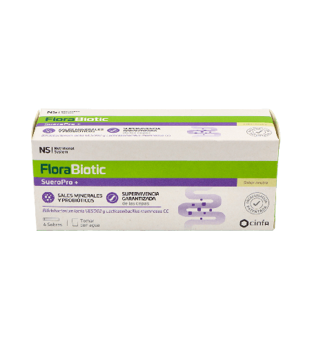 NS Florabiotic Sueropro+ 6 Sobres Neutro | Farmaenvia