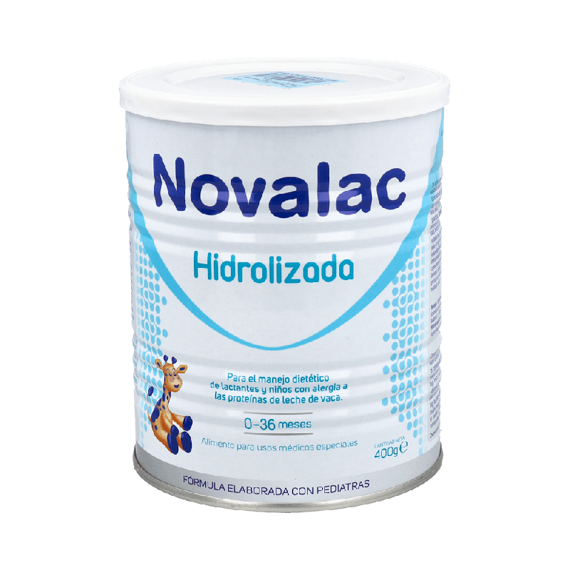Novalac Hidrolizada 400g - Leche para alergia proteína vaca | Farmaenvia