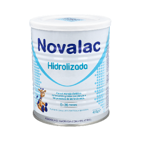 Novalac Hidrolizada 400g - Leche para alergia proteína vaca | Farmaenvia