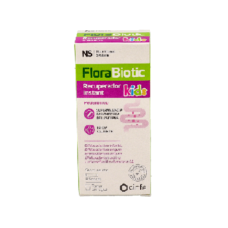 NS FLORABIOTIC KIDS RECUPERADOR INSTANT  8 SOBRES 2 G SABOR