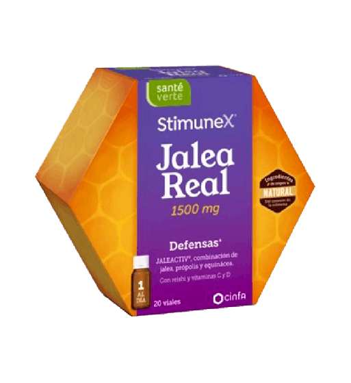 SANTE VERTE STIMUNEX JALEA REAL DEFENSAS  20 VIALES 10 ML SA