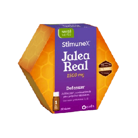SANTE VERTE STIMUNEX JALEA REAL DEFENSAS  20 VIALES 10 ML SA