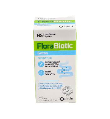 NS Florabiotic Gotas 8ml | Probiótico Infantil | Farmaenvia
