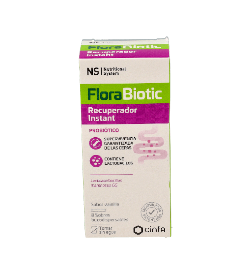 NS Florabiotic Recuperador Instant 8 Sobres | Farmaenvia