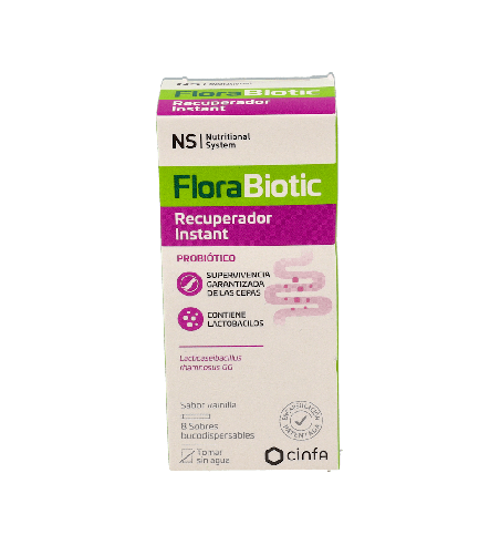 NS Florabiotic Recuperador Instant 8 Sobres | Farmaenvia