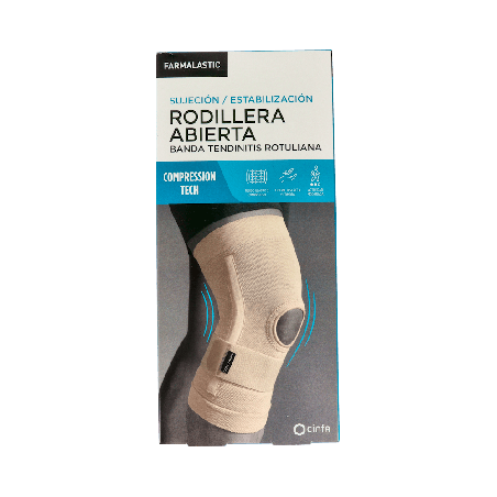 Farmalastic Rodillera Abierta Banda Tendinitis Rotuliana | Farmaenvia