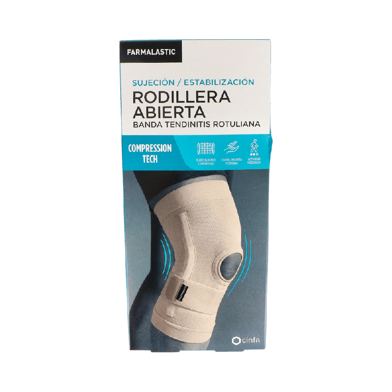 Farmalastic Rodillera Abierta Banda Tendinitis Rotuliana | Farmaenvia
