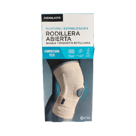 Farmalastic Rodillera Abierta Banda Tendinitis Rotuliana | Farmaenvia