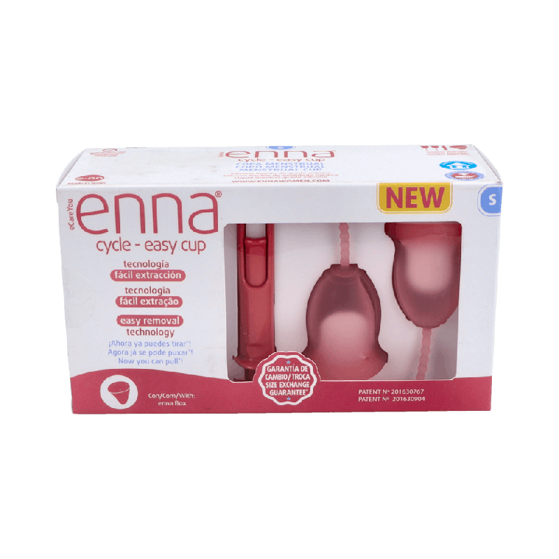 Enna Cycle Easy Cup Copa Menstrual Talla S con Aplicador | Farmaenvia