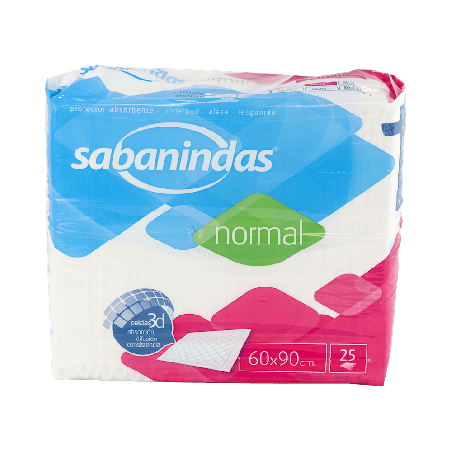 SABANINDAS CLASIC 60x90 25 U | Farmaenvia