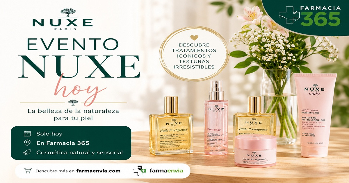 Hoy tenemos EVENTO de NUXE en Farmacia 365